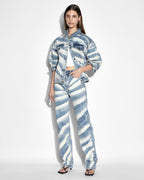 Womens Oversized Jacket Strokes Oversized Jackets - Denim