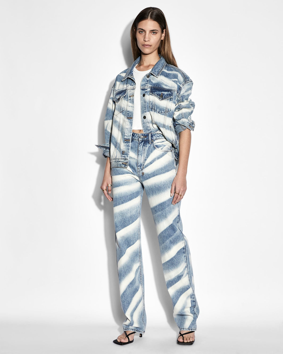 WOMENS PLAYBACK STROKES DENIM JEANS
