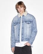 MENS OH G JACKET SHERPA MID BLUE JACKETS