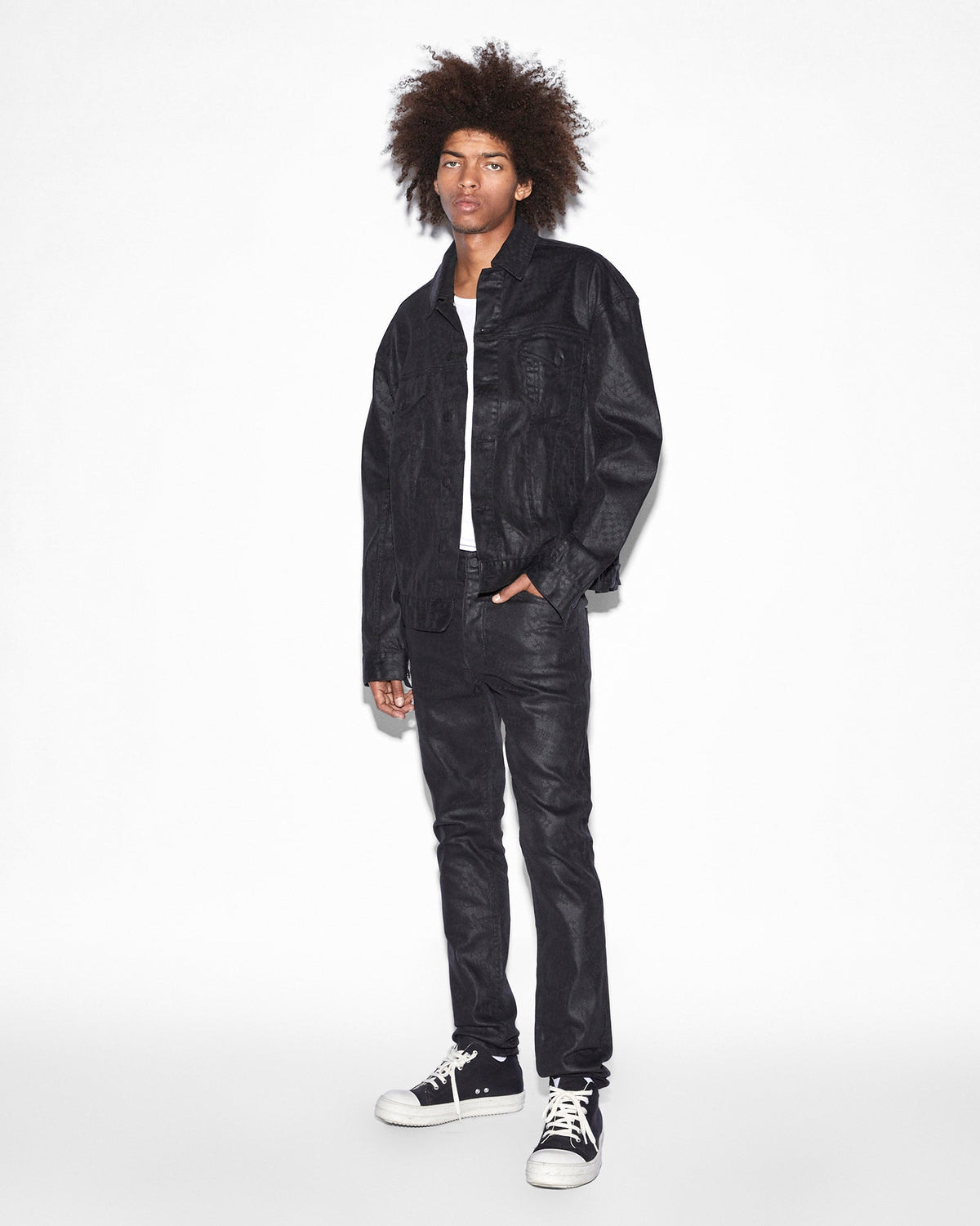MENS OH G JACKET BLACK GREASE JACKETS