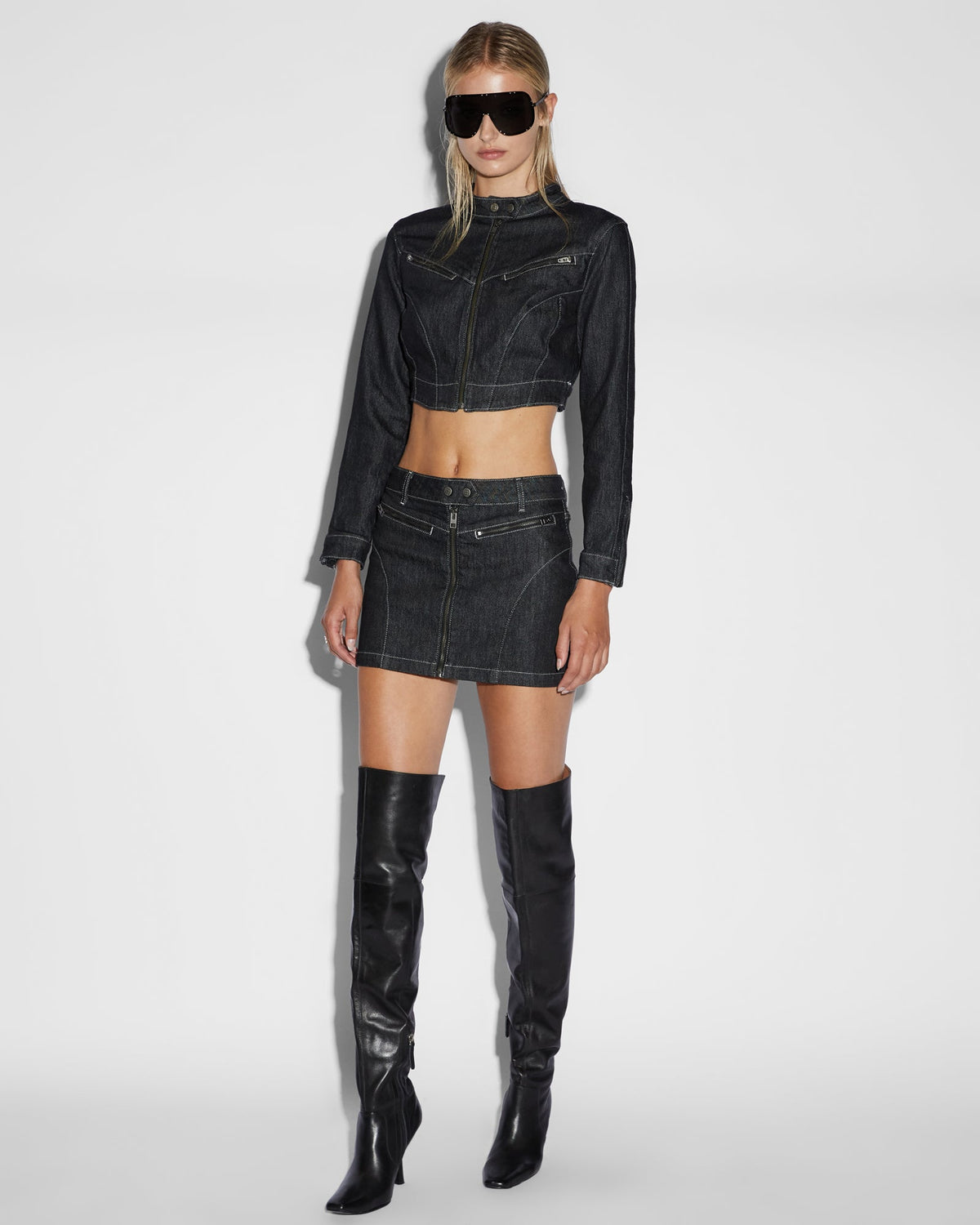 WOMENS PARADIGM SKIRT MIDNIGHT SKIRTS