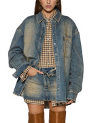 WOMENS OVERSIZED LS SHIRT DUNE SHIRTS