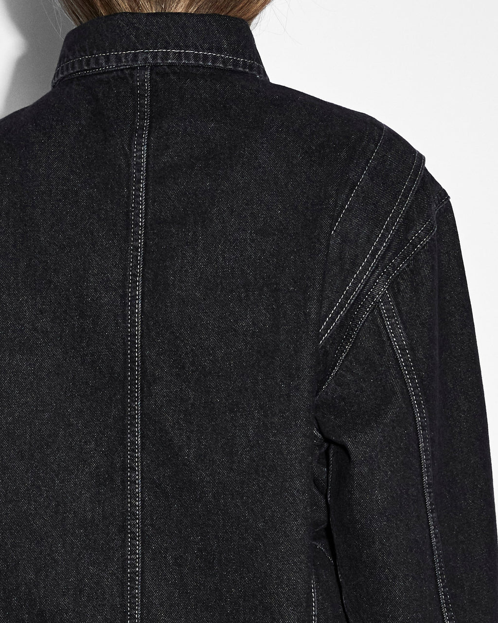 Womens Ryder Jacket Midnight Oversized Jackets - Black