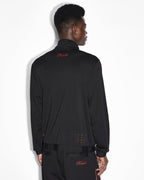 Mens Scripted Antidote Trak Jacket Black/red Relaxed Jackets - Black