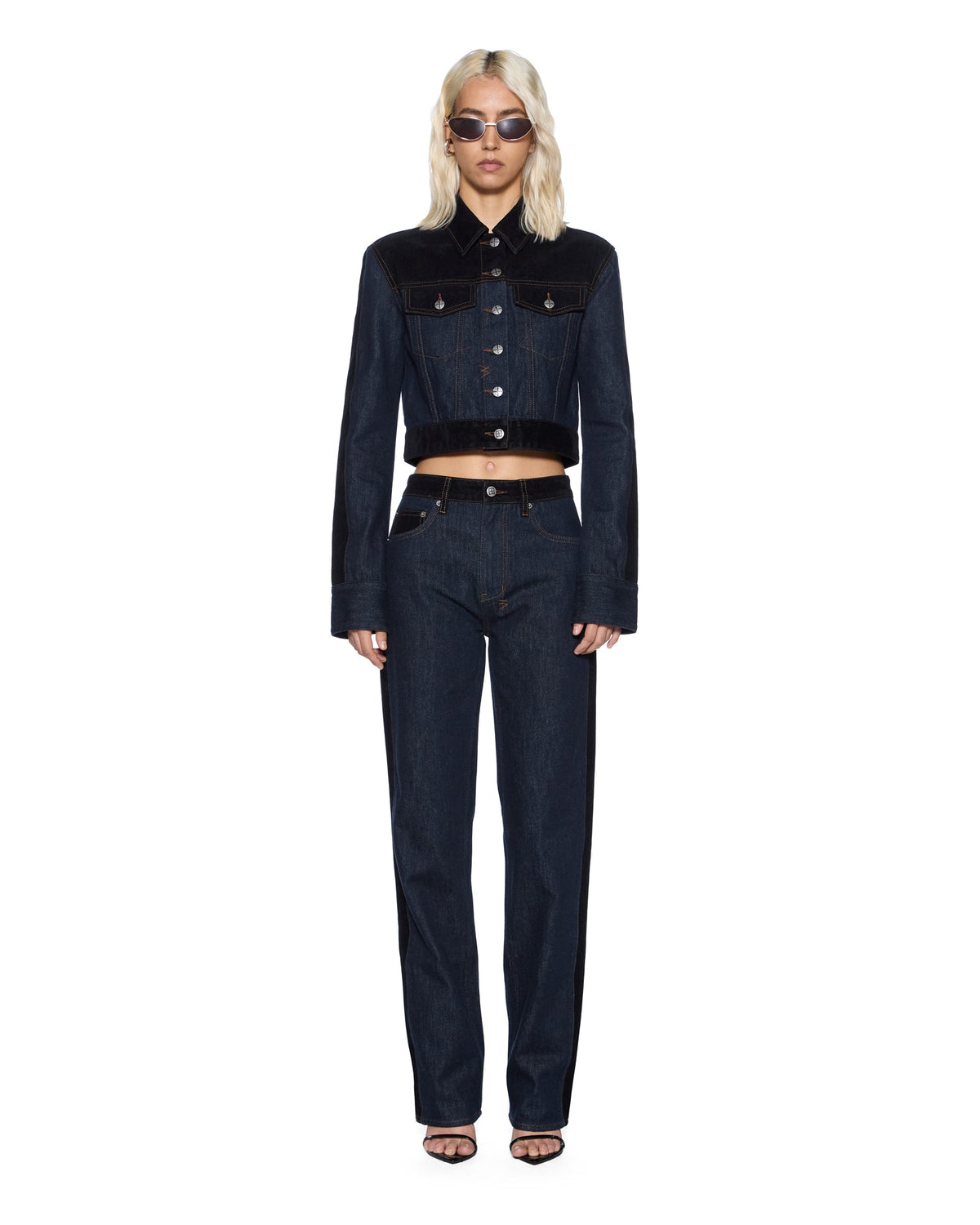 SLIM TRUCKER JACKET VIXEN SPLICED
