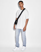 Mens Hazlow Philly Blue Straight Denim Jeans - Denim