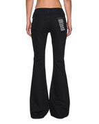 Womens Soho Lo Jet Black Bootcut Denim Jeans - Black