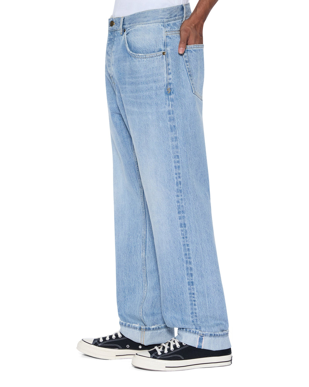 MENS ANTI K SELVEDGE SYDNEY BLUE DENIM JEANS