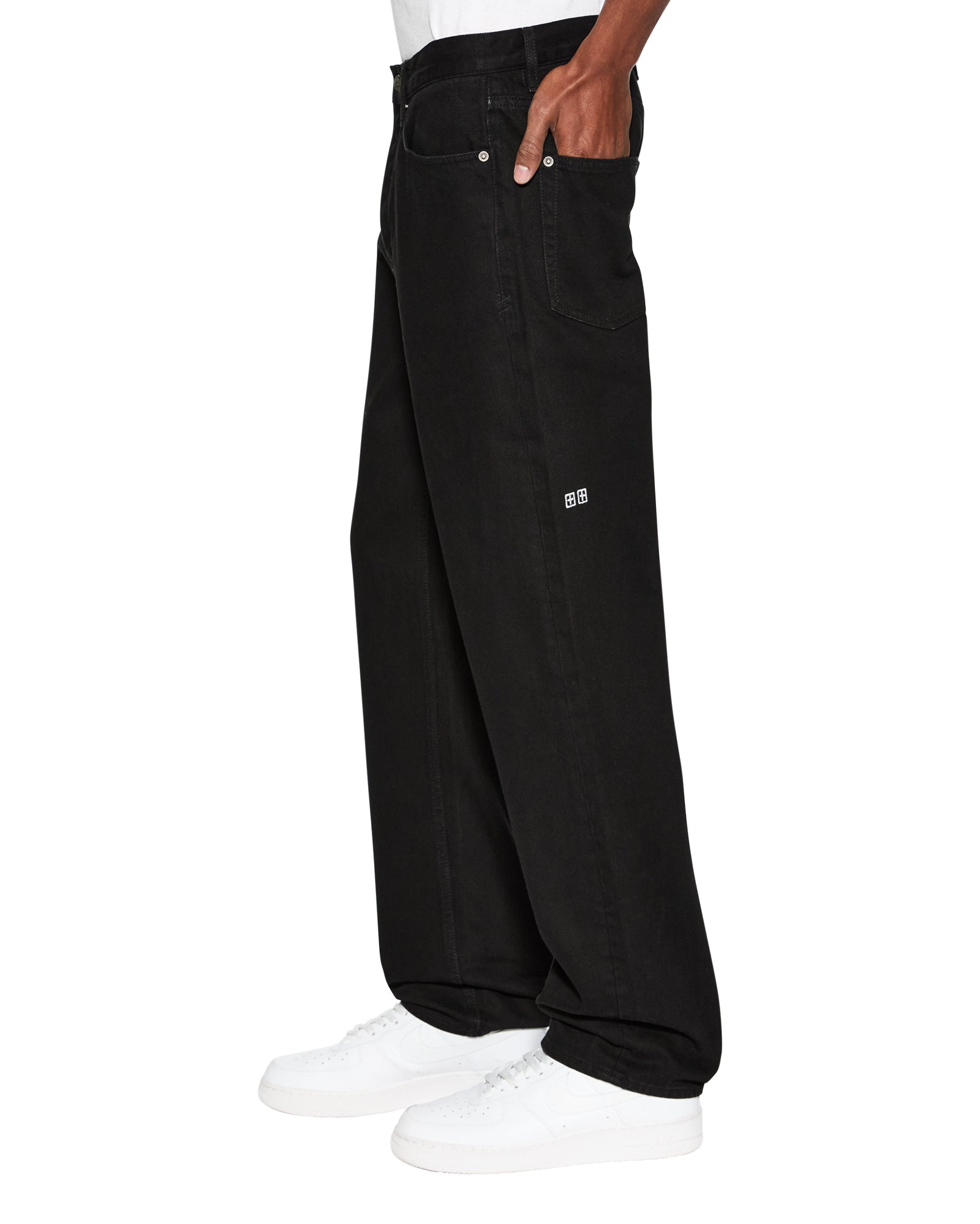 MENS ANTI K BLACKOUT RELAXED DENIM JEANS