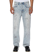 MENS ANTI K BUNKER BLUE NOIZE DENIM JEANS