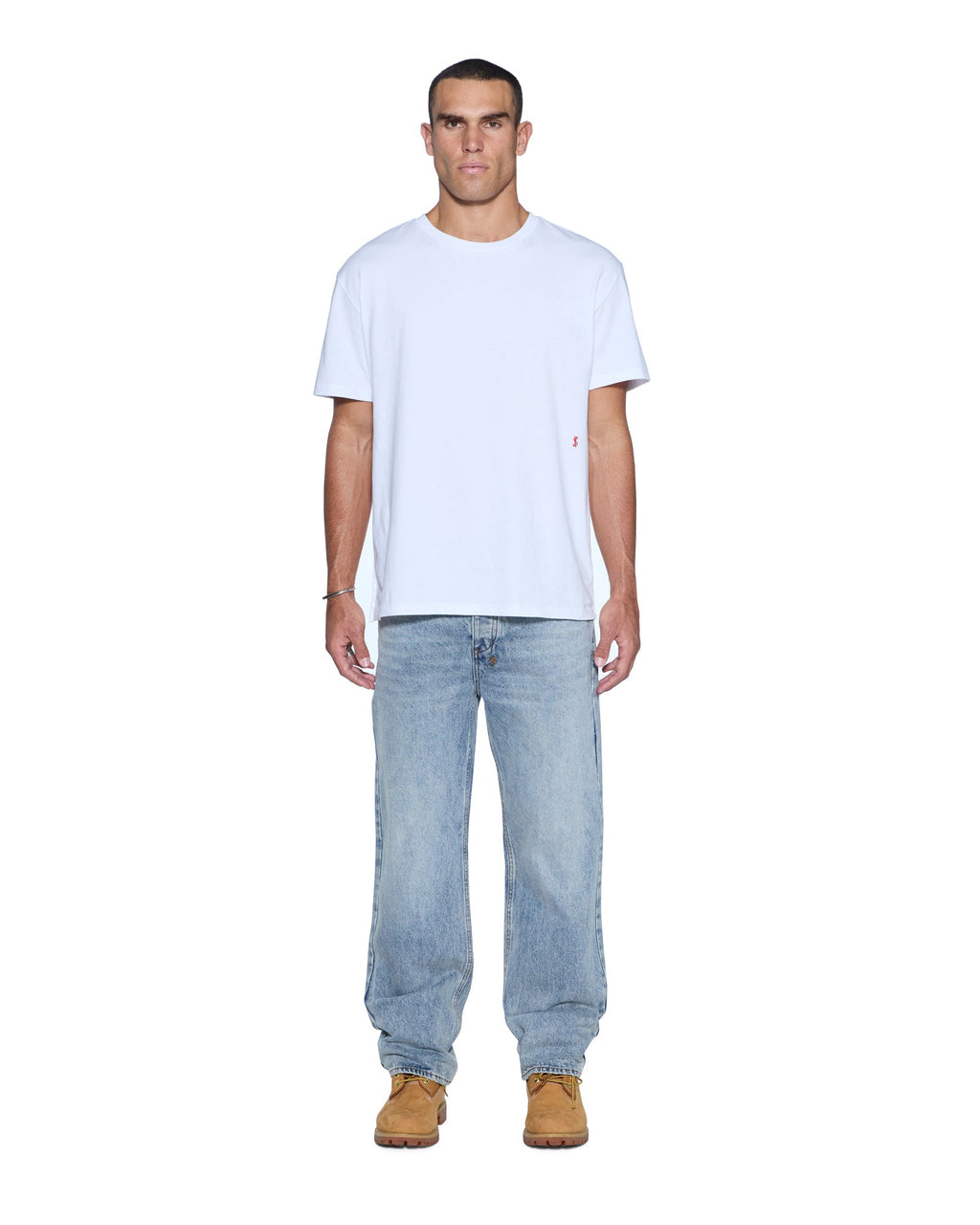 MENS ANTI K CHAMPAGNE BLUE DENIM JEANS