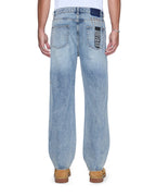 MENS ANTI K CHAMPAGNE BLUE DENIM JEANS