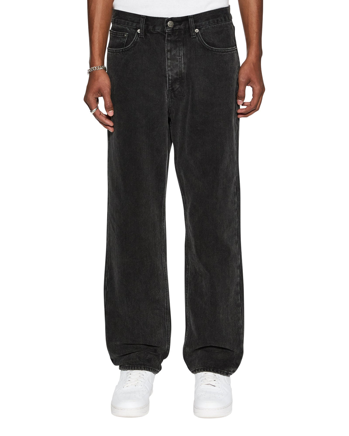 MENS ANTI K NOIR DENIM JEANS