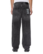 MENS ANTI K SELVEDGE REPLIKA BLACK DENIM JEANS