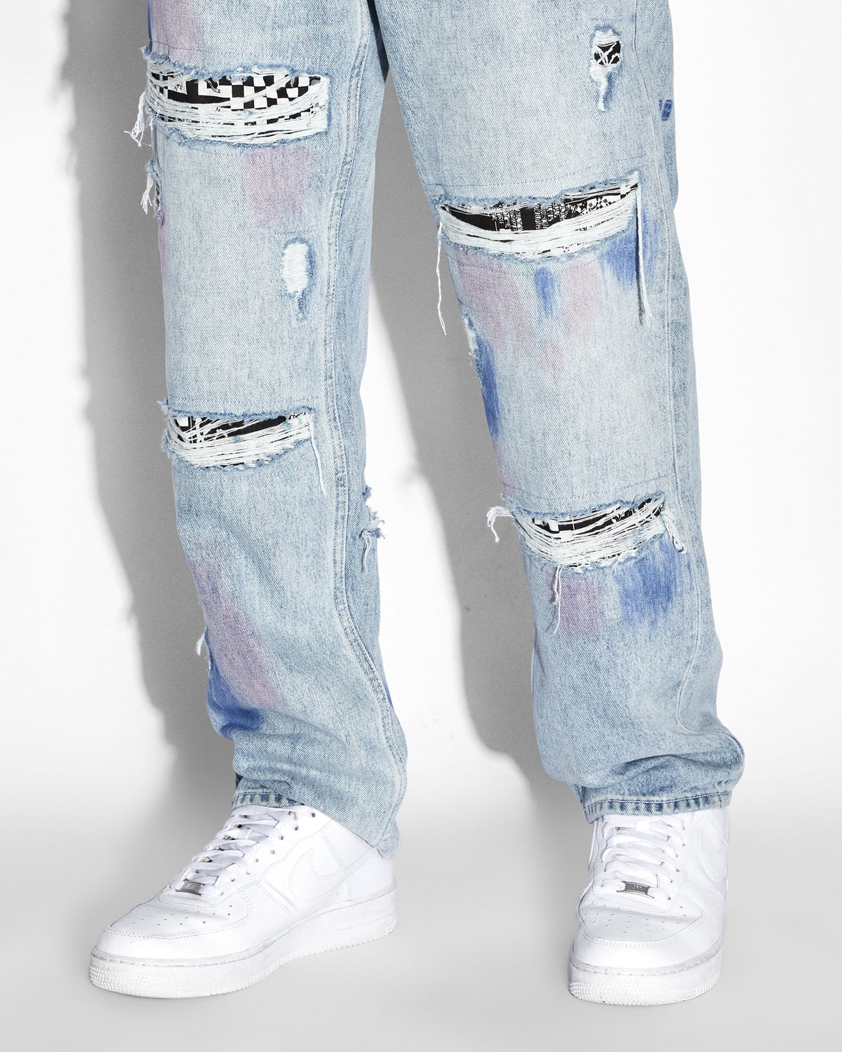 MENS ANTI K STREETS KOLOR DENIM JEANS
