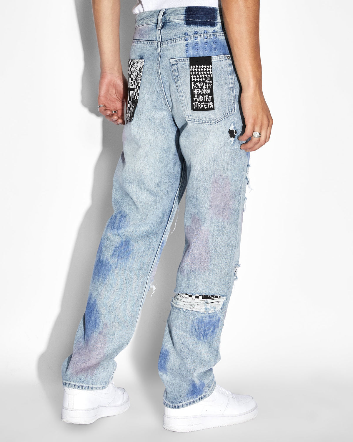 MENS ANTI K STREETS KOLOR DENIM JEANS