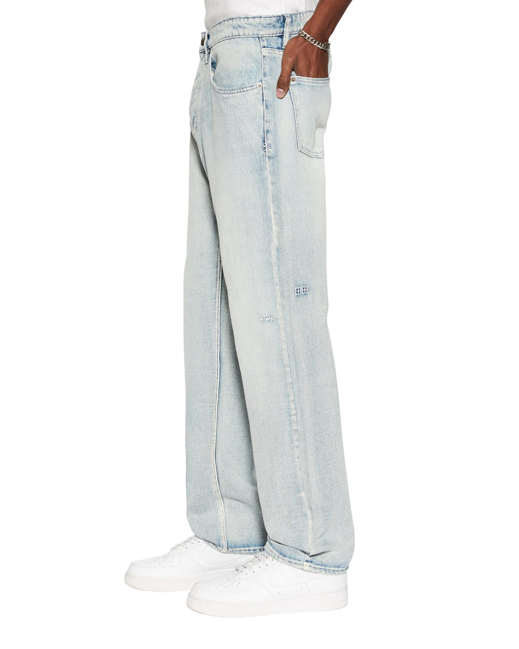 MENS ANTI K LEGACY BLUE DENIM JEANS