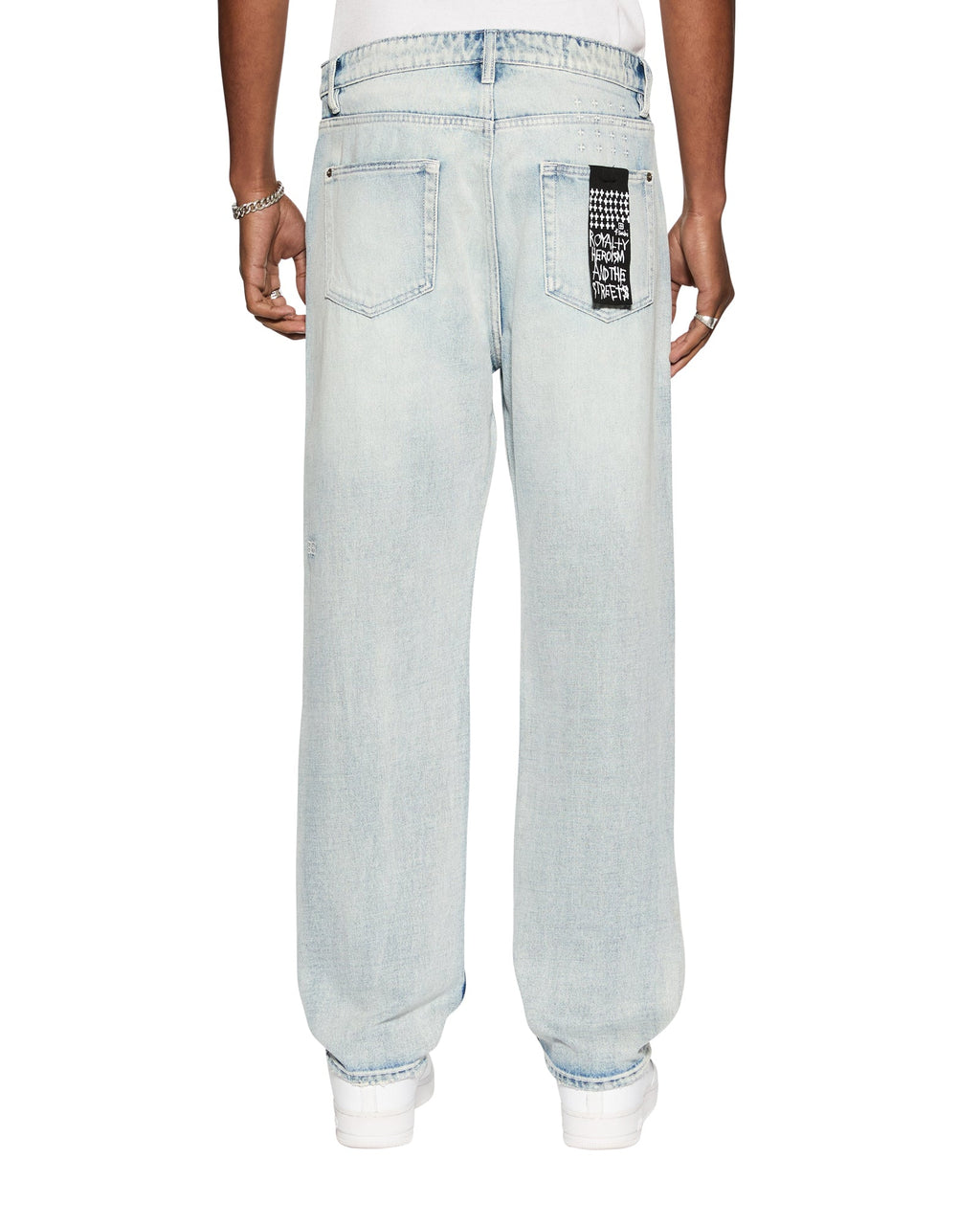 MENS ANTI K LEGACY BLUE DENIM JEANS