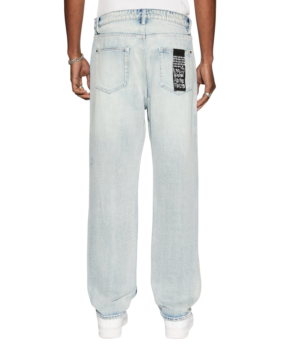 MENS ANTI K LEGACY BLUE DENIM JEANS