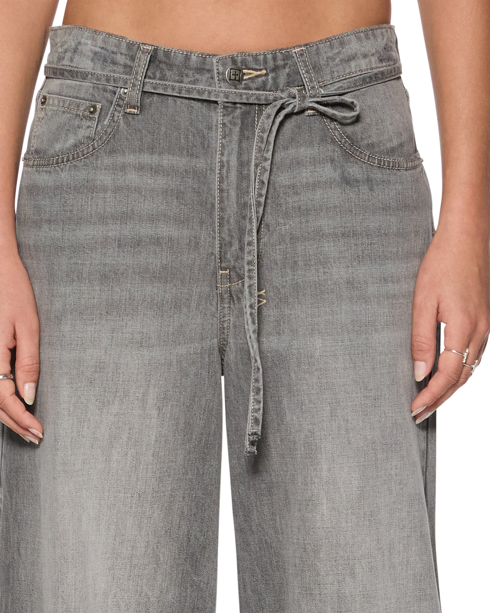 WOMENS  BAGGY JEAN ASH BAGGY DENIM JEANS