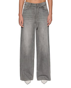 Womens Baggy Jean Ash Baggy Denim Jeans - Grey