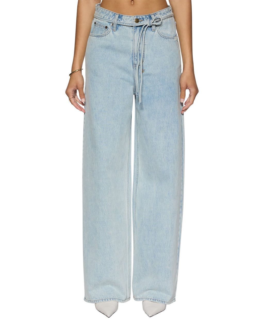WOMENS BAGGY JEAN ROLLIN DENIM JEANS