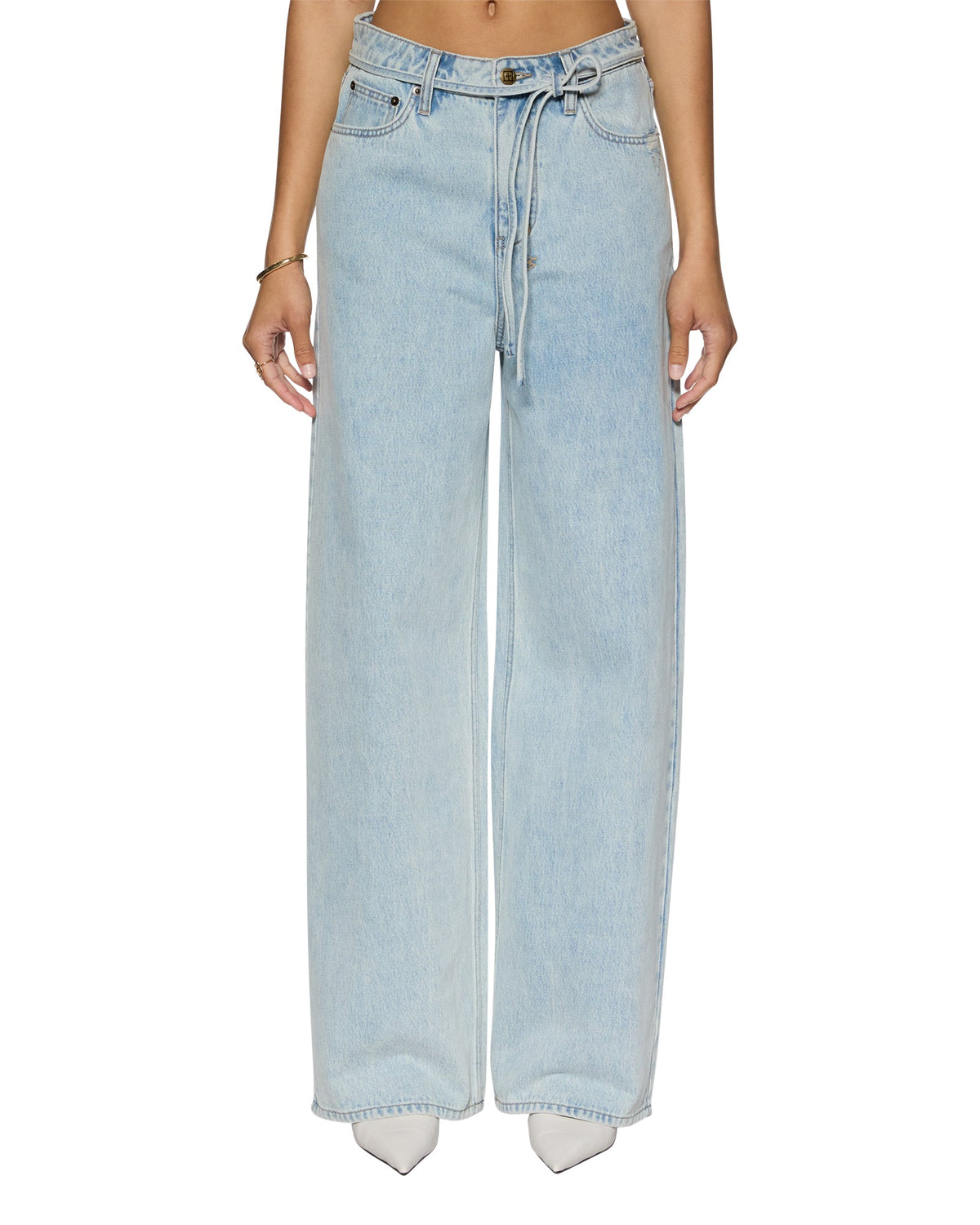 WOMENS BAGGY JEAN ROLLIN DENIM JEANS