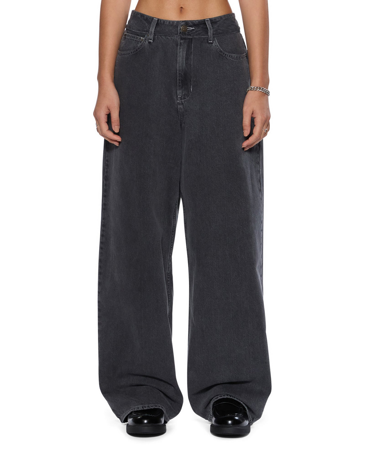 WOMENS BAGGY JEAN SHADE DENIM JEANS