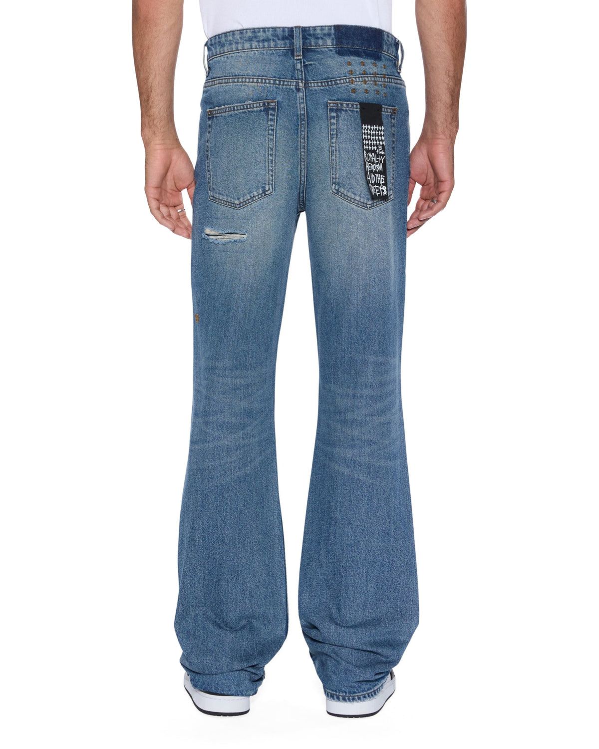 MENS BRONKO ROADHOUSE REPAIR DENIM JEANS
