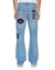 MENS  BRONKO TRUE PATCHED BOOTCUT DENIM JEANS