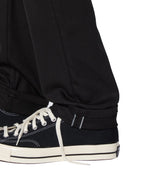 MENS CHITCH SELVEDGE RAW BLACK DENIM JEANS