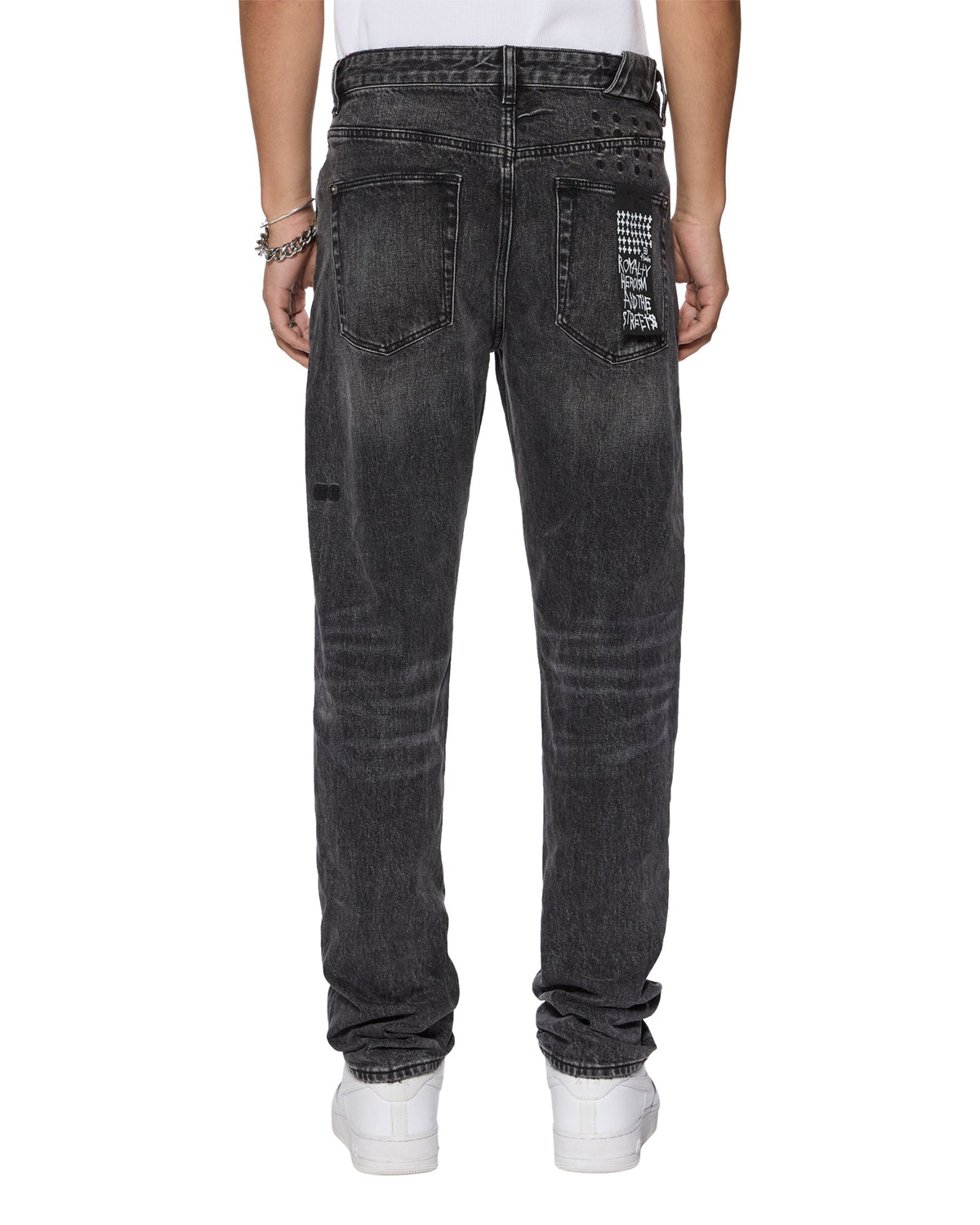 MENS CHITCH SELVEDGE REPLIKA BLACK DENIM JEANS