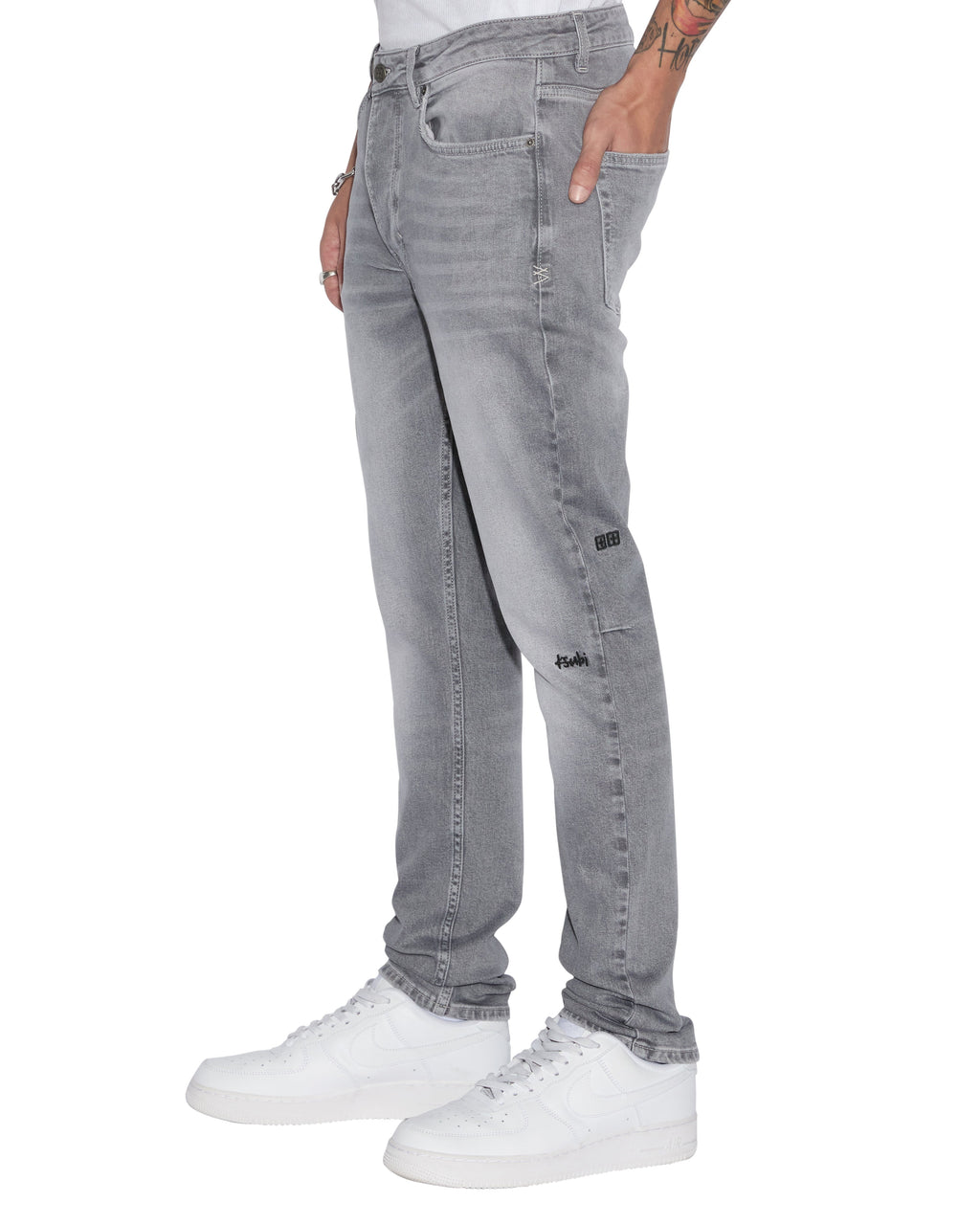 MENS CHITCH THRIFTED DENIM JEANS