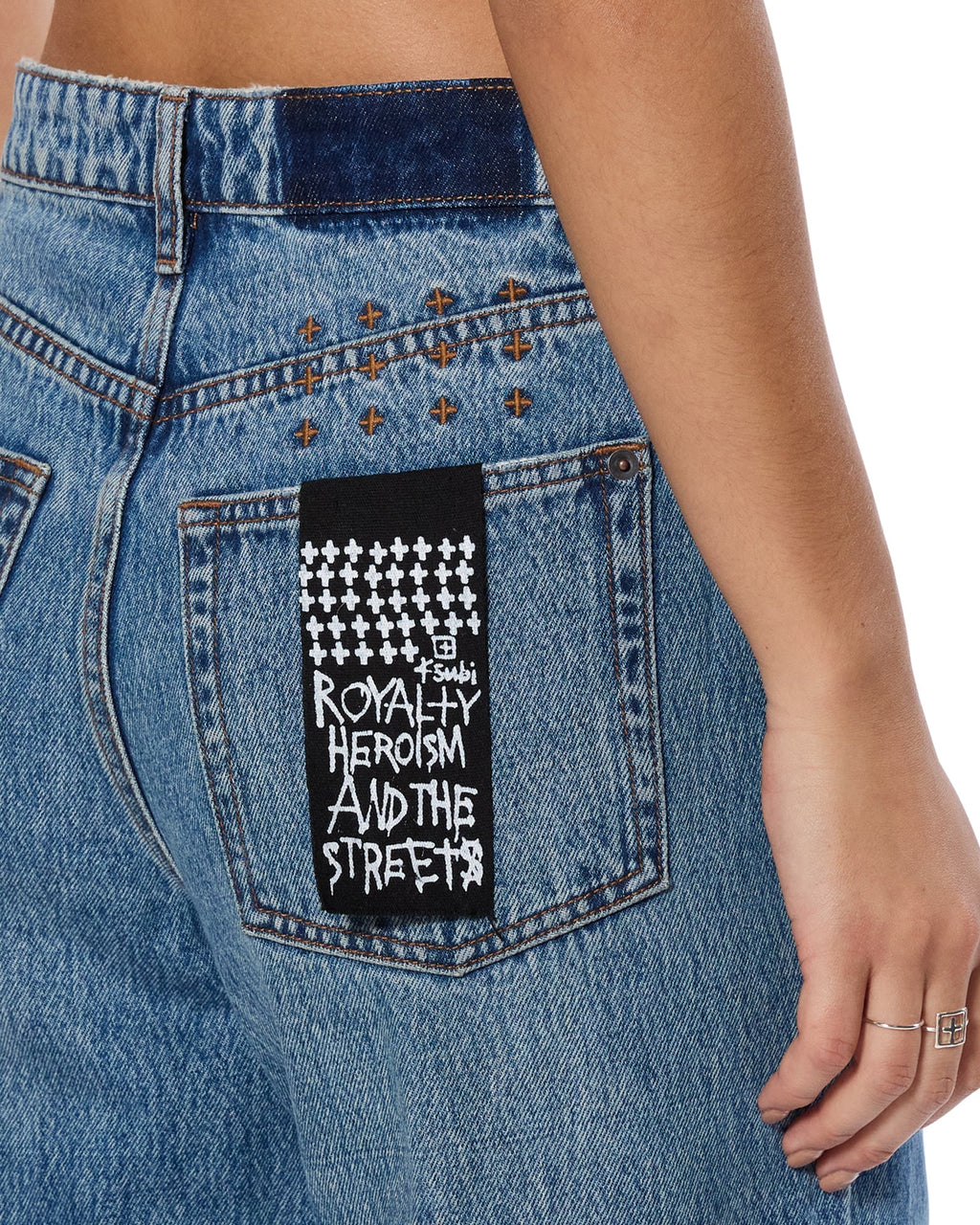 WOMENS EMPIRE JEAN RELIK DENIM JEANS
