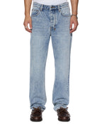 MENS HAZLOW BUNKER BLUE DENIM JEANS