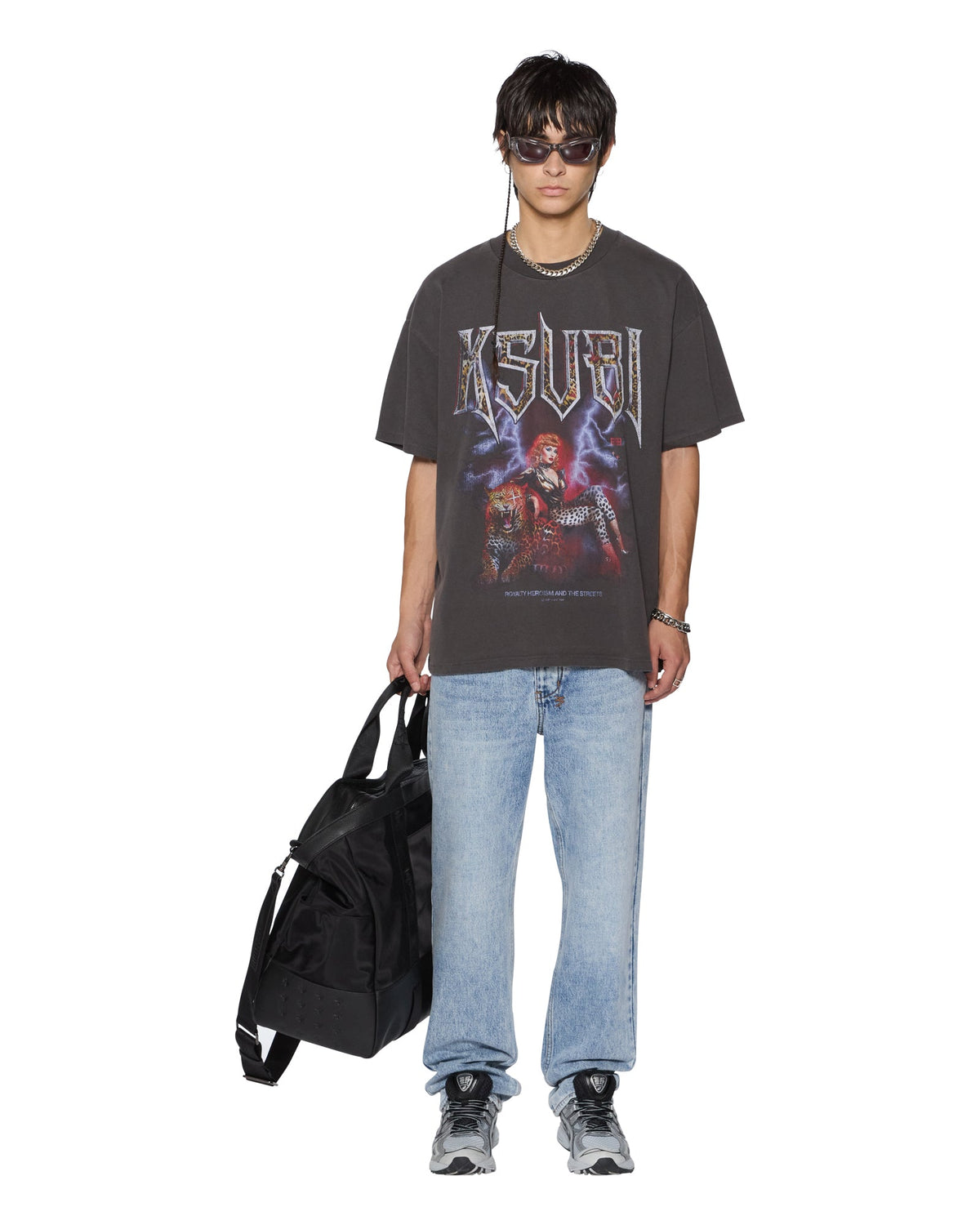 MENS HAZLOW BUNKER BLUE DENIM JEANS
