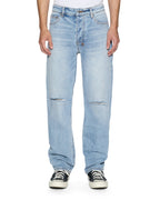 Mens Hazlow Krystal Decon Straight Denim Jeans - Denim
