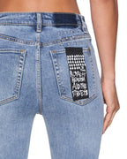 WOMENS HI N WASTED TRUE VINTAGE DENIM JEANS
