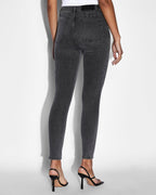 Womens Hi N Wasted Daze Skinny Denim Jeans - Grey