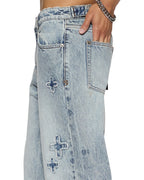 WOMENS LOW RIDER KLASSIC KRAFTWERK DENIM JEANS
