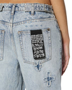 WOMENS LOW RIDER KLASSIC KRAFTWERK DENIM JEANS