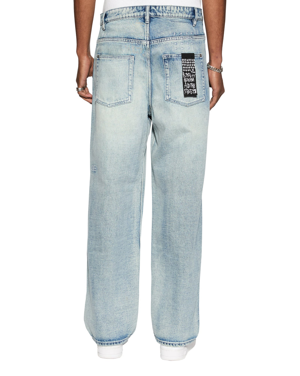 MENS MAXX PUNK BLUE DENIM JEANS