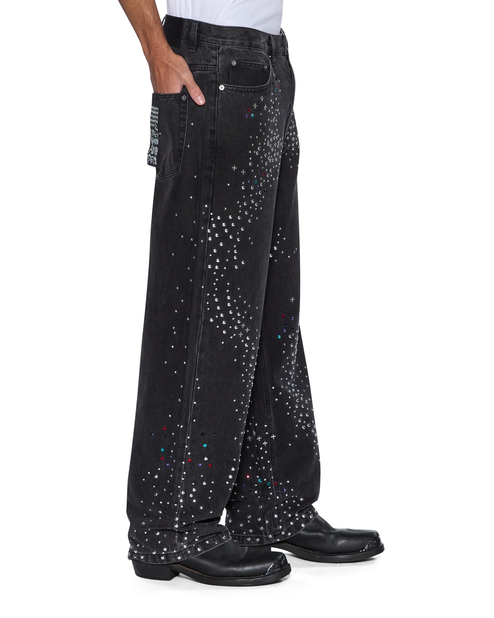 MENS MAXX RENAISSANCE BAGGY DENIM JEANS