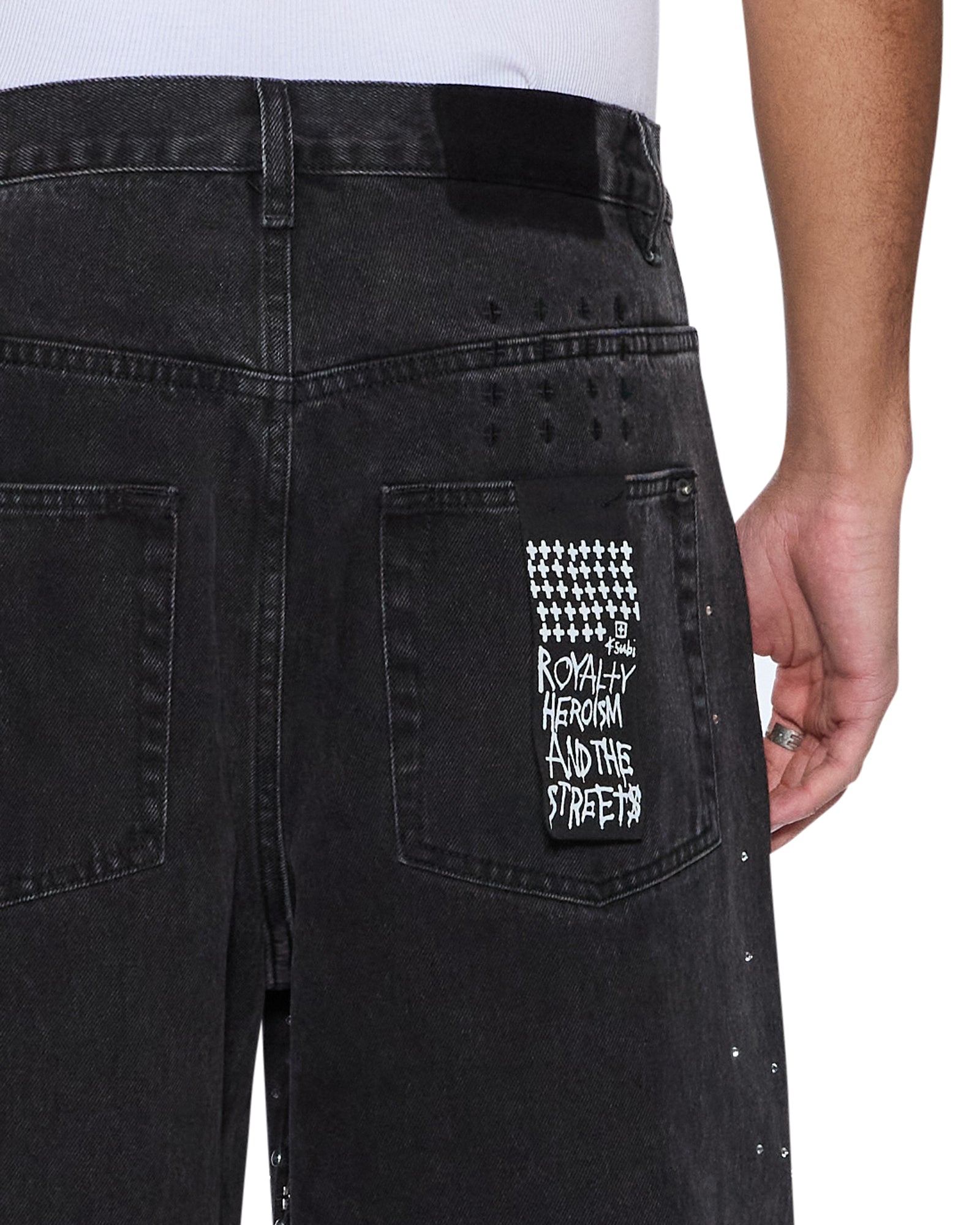 MENS  MAXX RENAISSANCE BAGGY DENIM JEANS