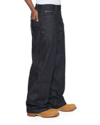 MENS MAXX SELVEDGE RAW BLUE DENIM JEANS