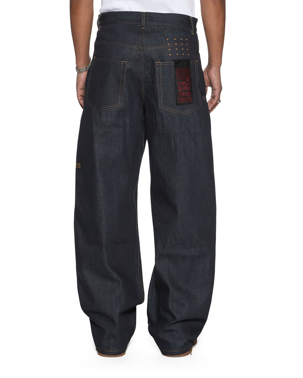 MENS MAXX SELVEDGE RAW BLUE DENIM JEANS