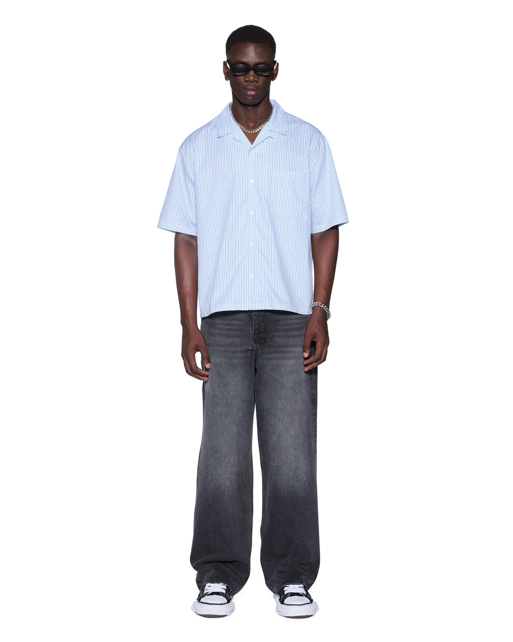 MENS MAXX VILLIAN GREY DENIM JEANS
