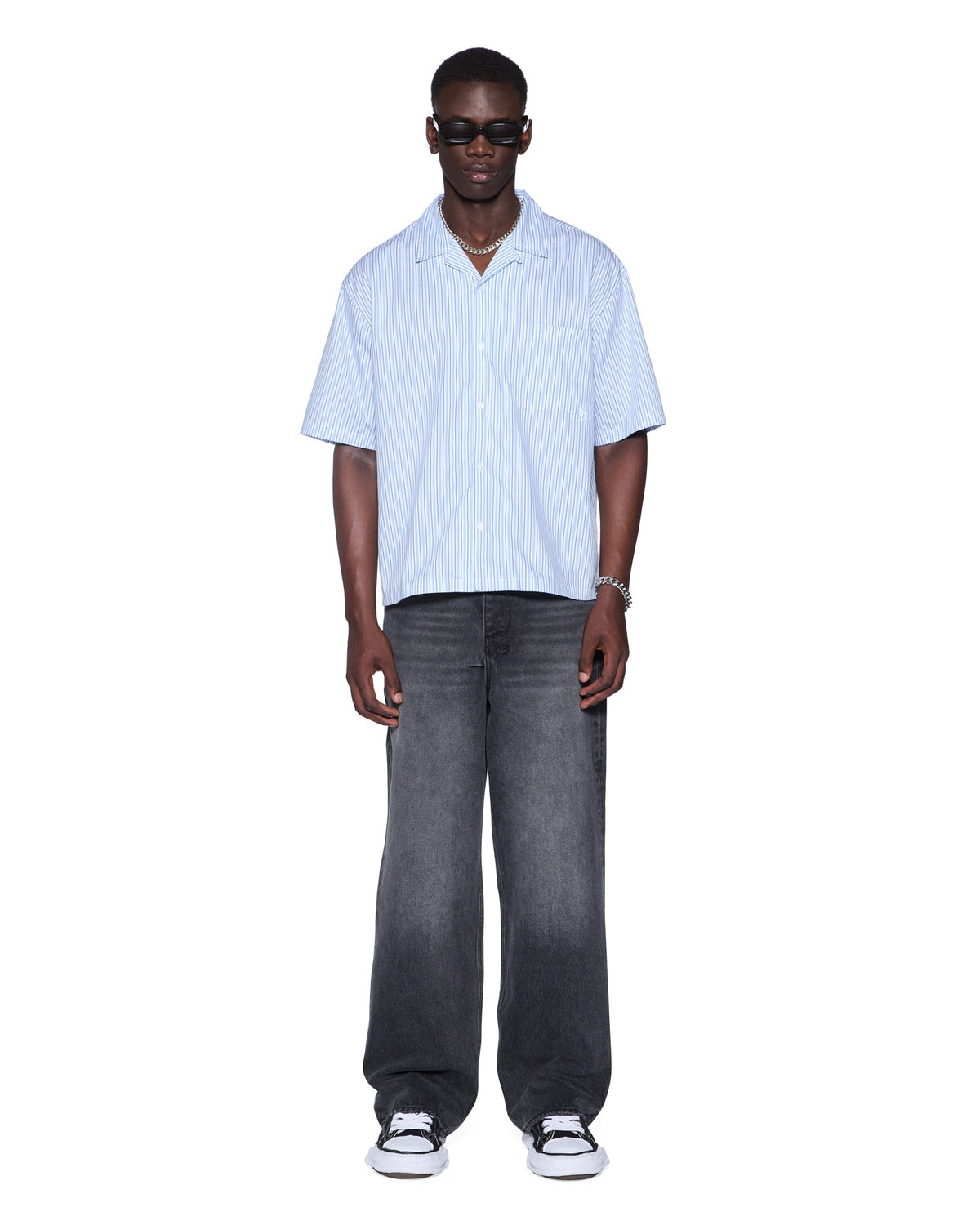MENS MAXX VILLIAN GREY DENIM JEANS