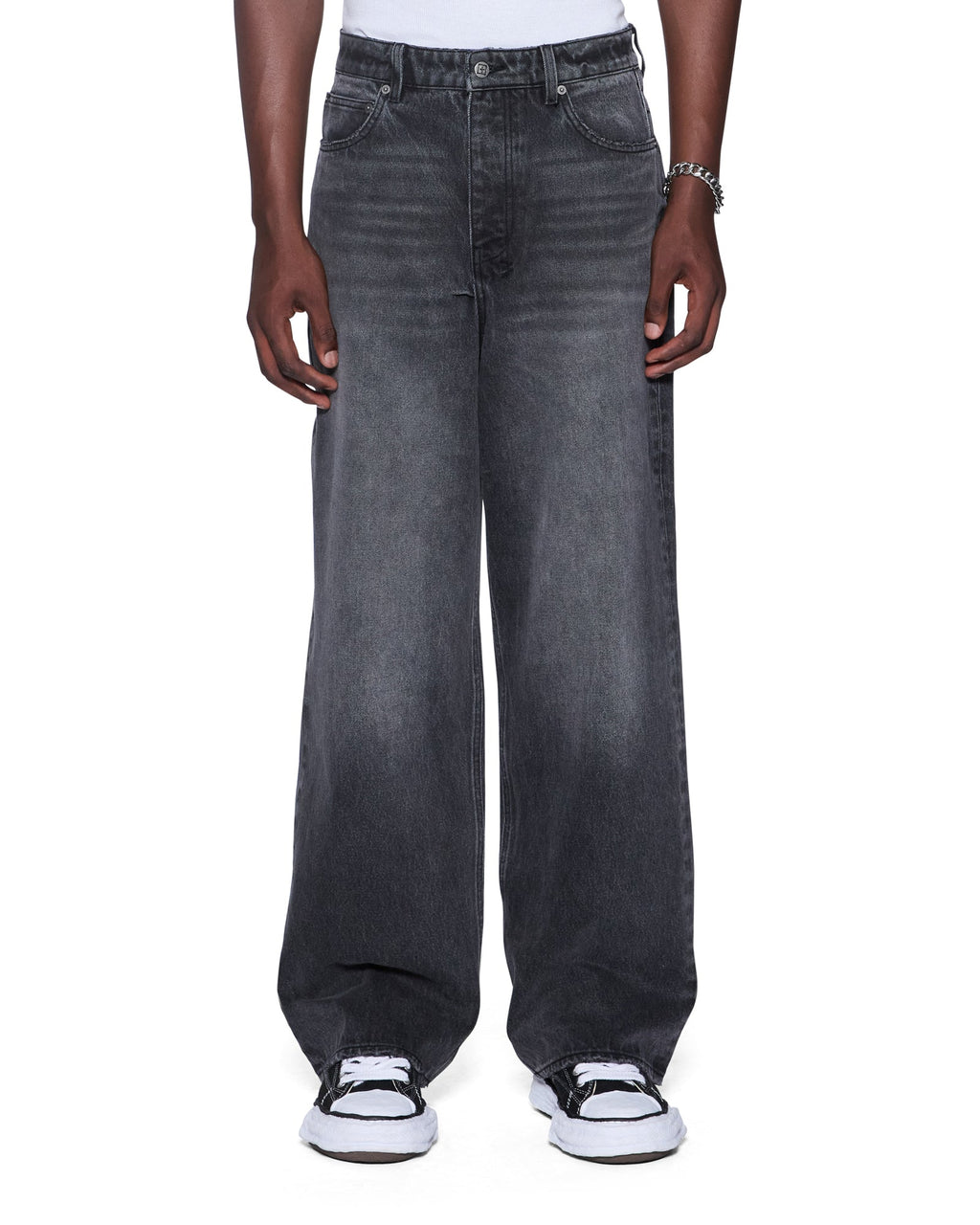 MENS MAXX VILLIAN GREY DENIM JEANS