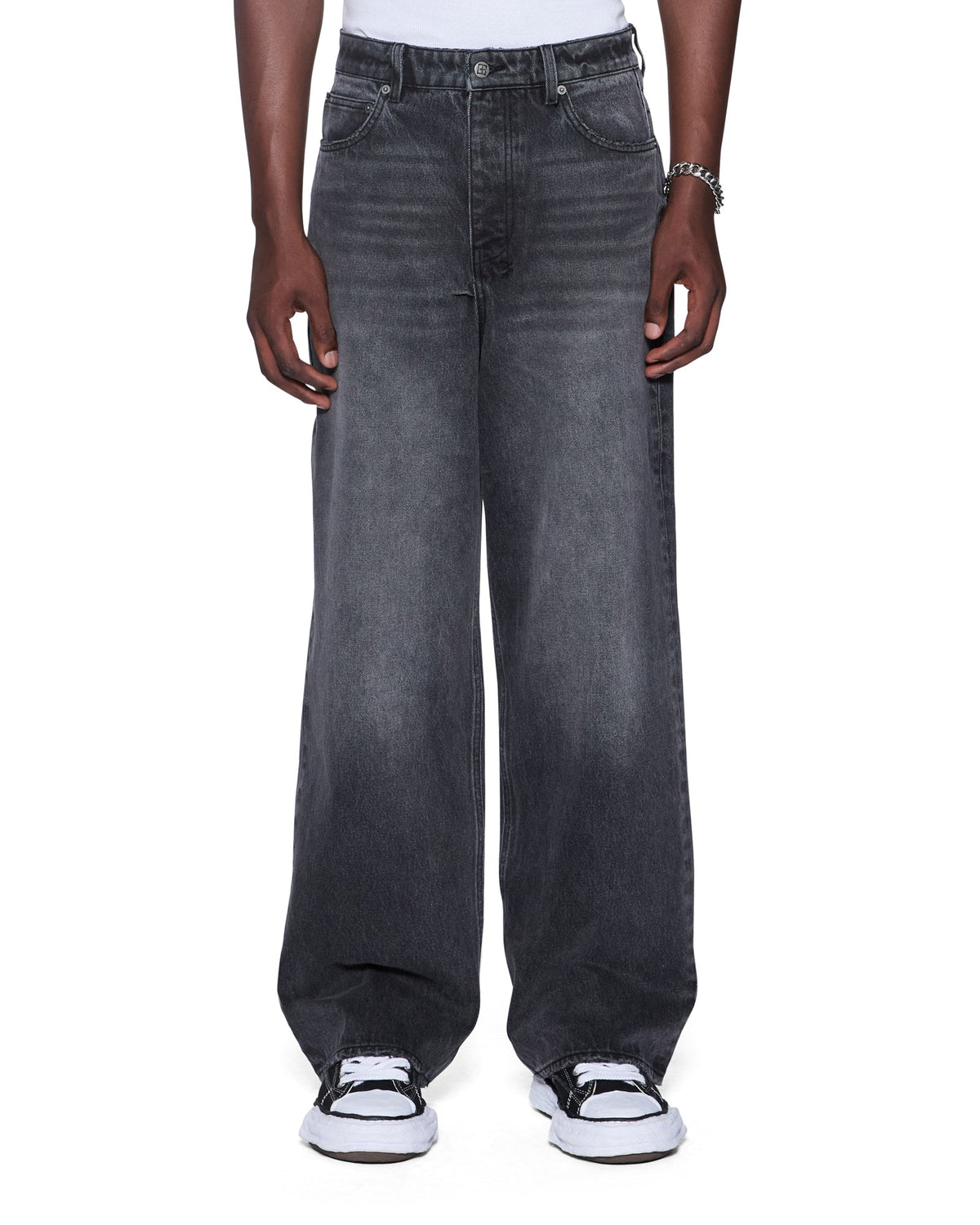 MENS MAXX VILLIAN GREY DENIM JEANS